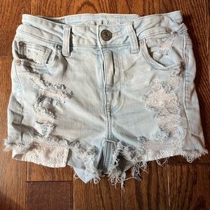 American eagle jean shorts